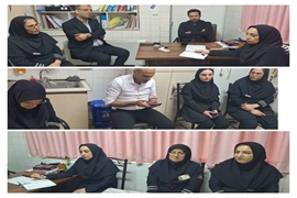 واکراند ایمنی بیمار بخش تالاسمی  با حضور ریاست محترم بیمارستان و تیم مدیریت اجرایی بیمارستان و سایر اعضا برگزار شد